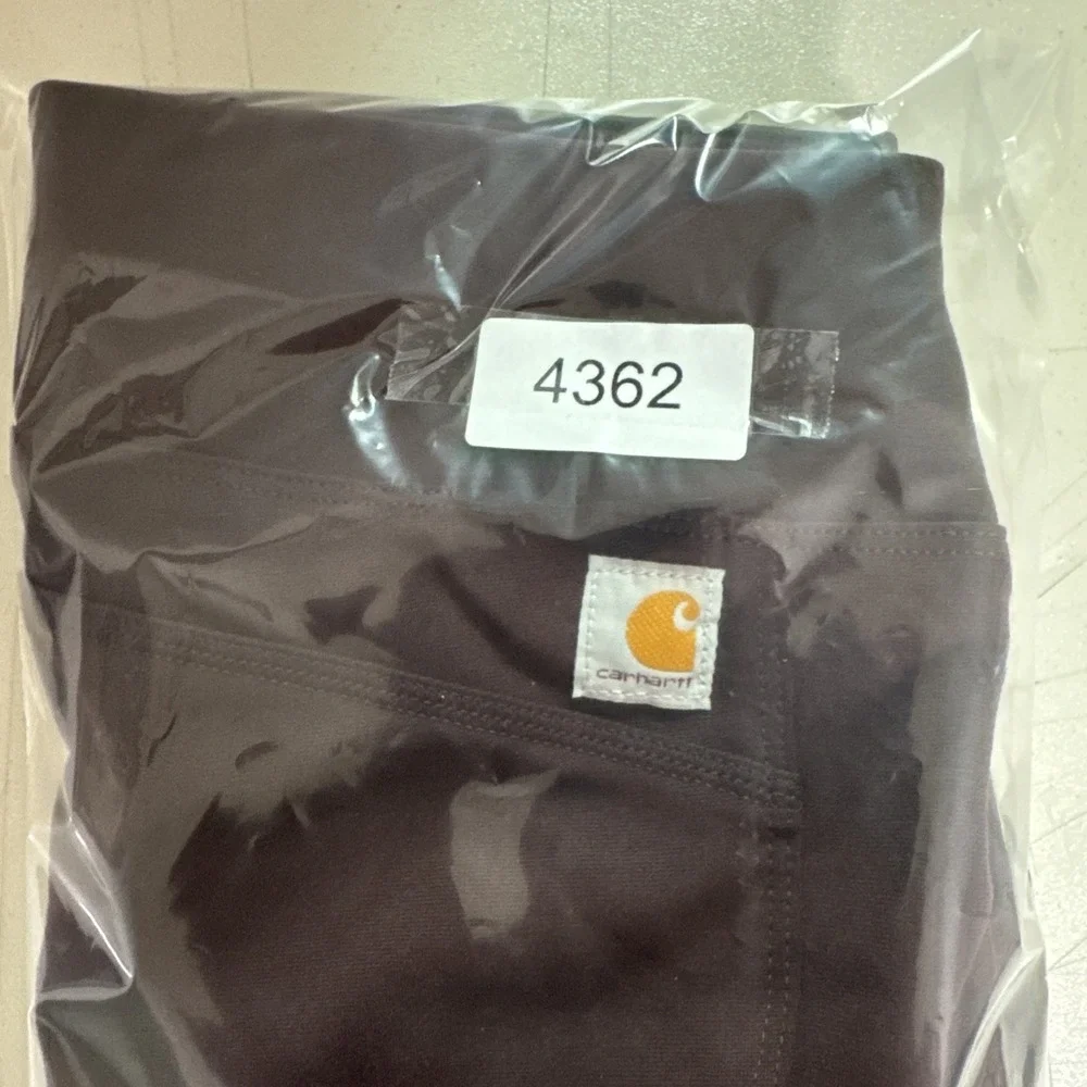 Carhartt Force Fitted Legging Women Medium Tall 30x30 Blackberry Utility Comfort